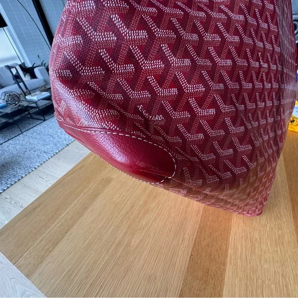 Goyard Artois MM Tote – Red – Authentic – Excellent Condition - Picture 11 of 11